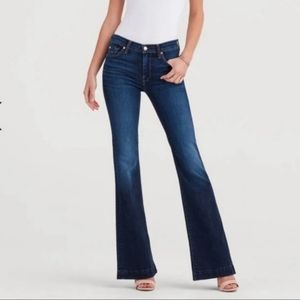 7 For All Mankind Dojo Wide Leg Flare Jeans 26